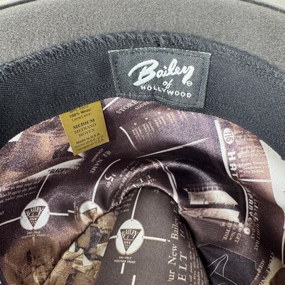 Bailey Lanolux wool fedora‎ main image 10